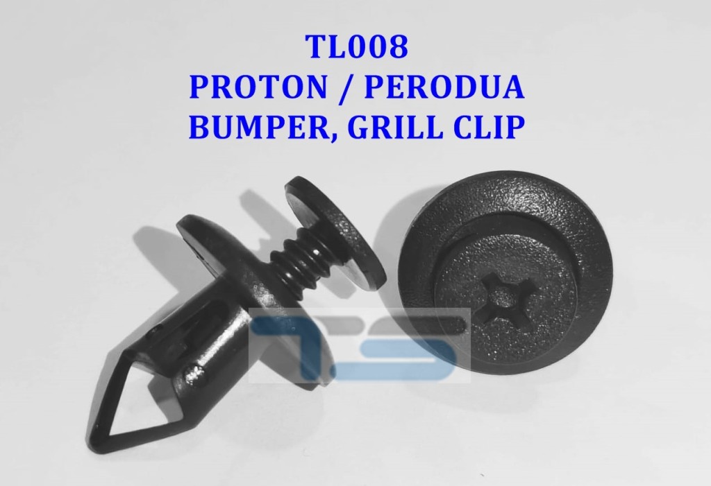 PROTON/ PERODUA BUMPER, GRILLE CLIP